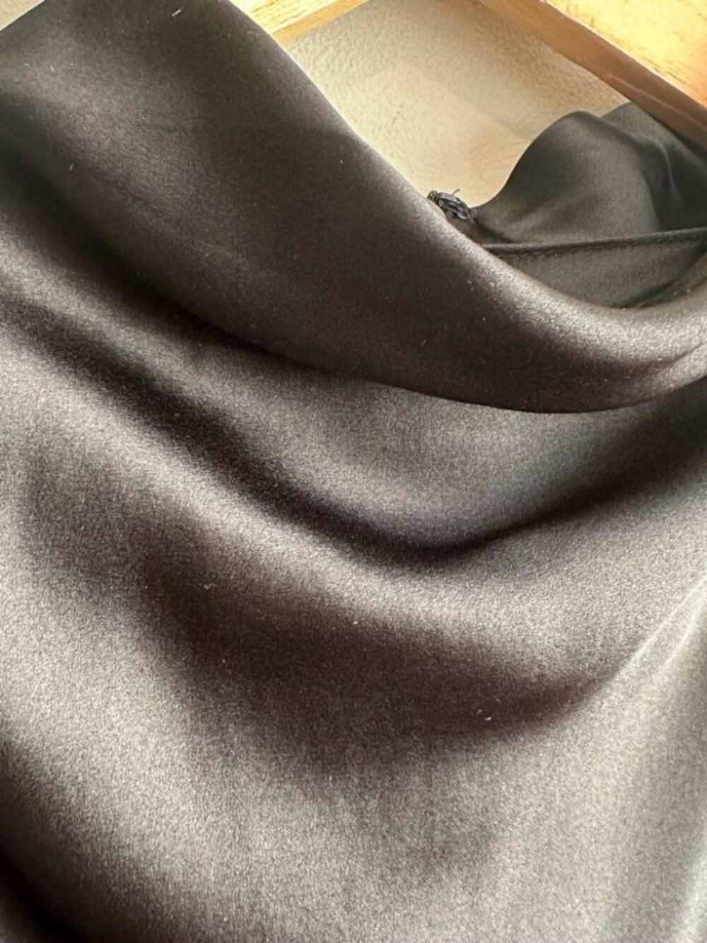 Banana Republic Eclipse Silk Midi Dress Black XL - Picture 3 of 10